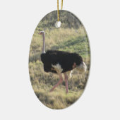 Strauß Keramikornament (Links)