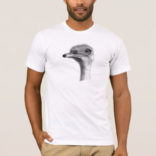 STRAUSS-KOPF IM BLEISTIFT: KUNST: REALISMUS T-Shirt
