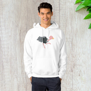 Strauß läuft hoodie