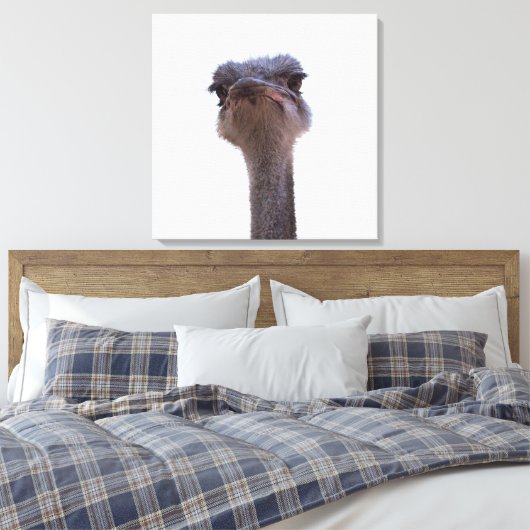 Strauß Leinwanddruck (Insitu (Schlafzimmer))