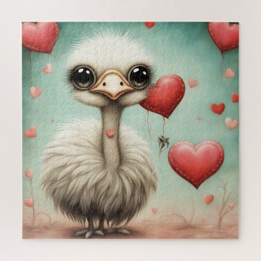 Strauß-Liebe 3 Puzzle (Vertikal)