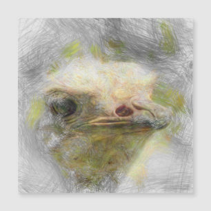 Strauß Magnetkarte