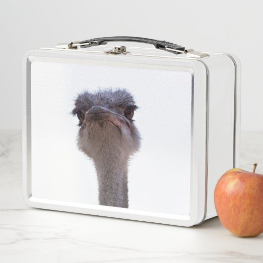 Strauß Metall Brotdose (Beispiel)