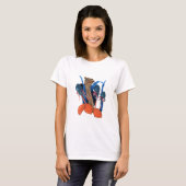 Strauß mit Blättern T-Shirt (Vorne ganz)