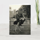 Strauß-Reiten 1910 Karte (Vorderseite)