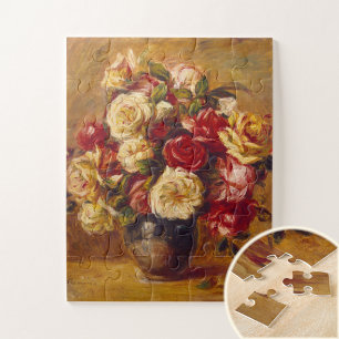 Strauß Rosen, Auguste Renoir Puzzle