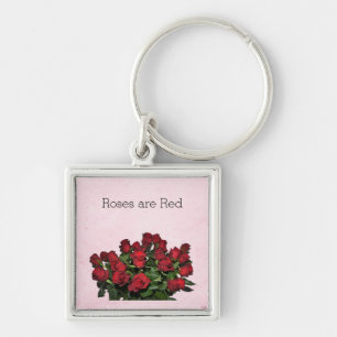 Strauß roter Rosen Schlüsselanhänger