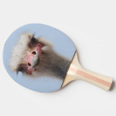 Strauß Tischtennis Schläger (Seitenansicht)