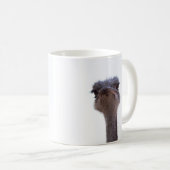 Strauß Vogel Kaffeetasse (VorderseiteRechts)
