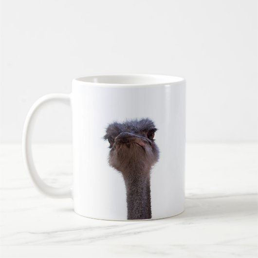 Strauß Vogel Kaffeetasse (Links)