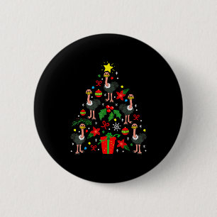 Strauß Weihnachtsbaum Schmuck Lustiges Weihnachtsg Button