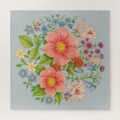 Strauß wilder Blumen Puzzle (Horizontal)
