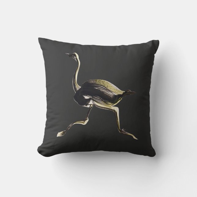 Straußbetrieb Kissen (Vorderseite)