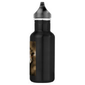 Straußbild Edelstahlflasche (Rechts)