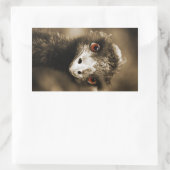 Strauße Aussehen Aufkleber (Tasche)