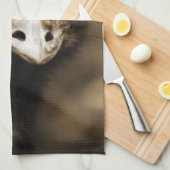 Strauße Handtuch aussehen (Viertel Falte)