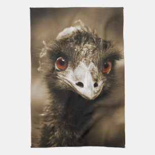 Strauße Handtuch aussehen