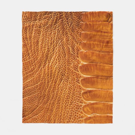 Strauße Skin Texture: Luxuriöses Tapete. Fleecedecke (Vorderseite)