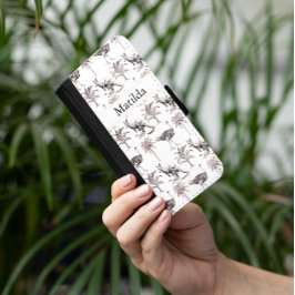 Strauße und Kängurus, kundenspezifisch Geldbeutel Hülle Für Das Samsung Galaxy S5