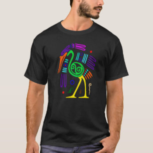 Strauße wie Tiere voller Farben T-Shirt