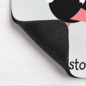 Straußendesign Mousepad (Ecke)