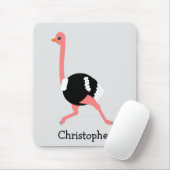 Straußendesign Mousepad (Mit Mouse)