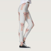 Straußengesicht Leggings (Rechts)