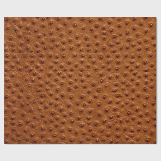 Straußenleder-Verpackungspapier Geschenkpapier (Flach)