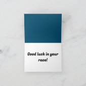 Straußenmatte Sketch, Coole Vogelkunst Karte (Innenseite)