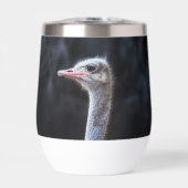 Straußenportrait (Vorderseite)