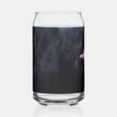 Straußenportrait Dosenglas (Links)