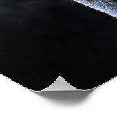 Straußenportrait Poster (Ecke)