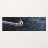 Straußenportrait Yogamatte (Rückseite (Horizontal))