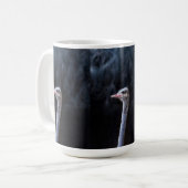 Straußenporträt    kaffeetasse (Vorderseite Links)