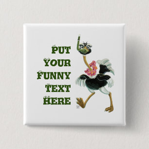 Straußenrennen im Sumpf Button