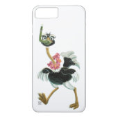 Straußenrennen im Sumpf Case-Mate iPhone Hülle (Rückseite)