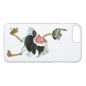 Straußenrennen im Sumpf Case-Mate iPhone Hülle (Rückseite (Horizontal))