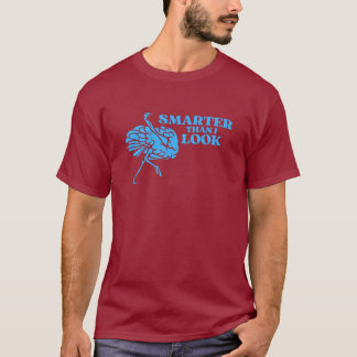 Straußenschlauer als T - Shirt