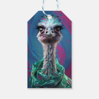 Straußenthema geschenkanhänger