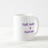 Straußenthemen-Tasse Kaffeetasse (VorderseiteRechts)