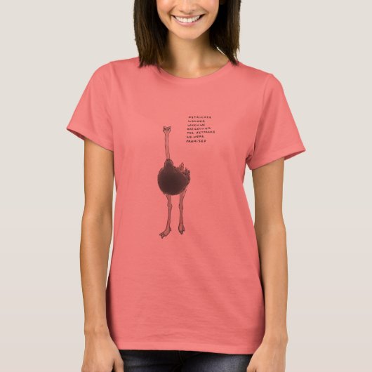 Straußentrias T-Shirt (Vorderseite)