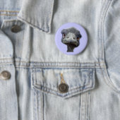 Straußkopf Button (Beispiel)
