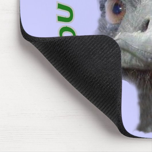 Straußproblem Mousepad (Ecke)