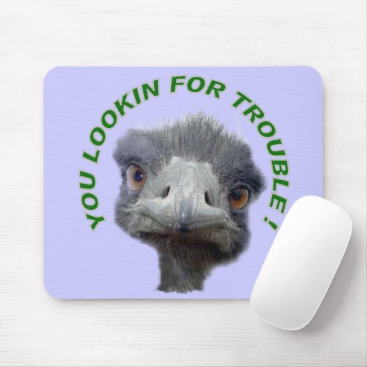 Straußproblem Mousepad (Mit Mouse)