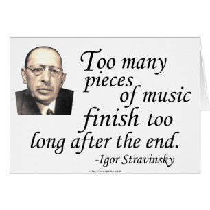 Stravinsky auf Enden