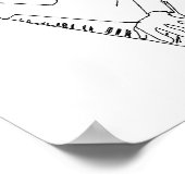 Stravinsky Piano Poster (Ecke)