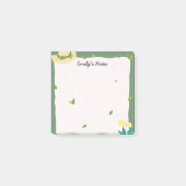 Straw Hat Garden - Botanical Greenhouse Post-it Klebezettel (Vorderseite)