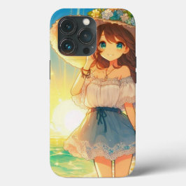 Straw Hat Girl Case-Mate iPhone Hülle