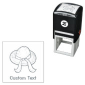Straw Hat Gray Permastempel (Beispiel)
