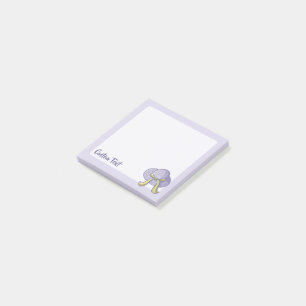 Straw Hat Lilac Post-it Klebezettel